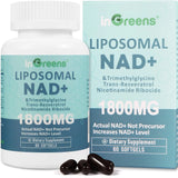 inGreens Liposomal NAD+ 1800mg – NR, Trans-Resveratrol & TMG