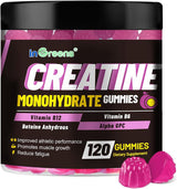 Creatine Monohydrate Gummies 6g for Men & Women 120 Count