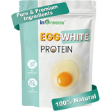 inGreens Dried Egg White Protein Powder - Unflavored | 10oz, Gluten-Free, Non-GMO, Soy-Free - Versatile for Baking & Cooking