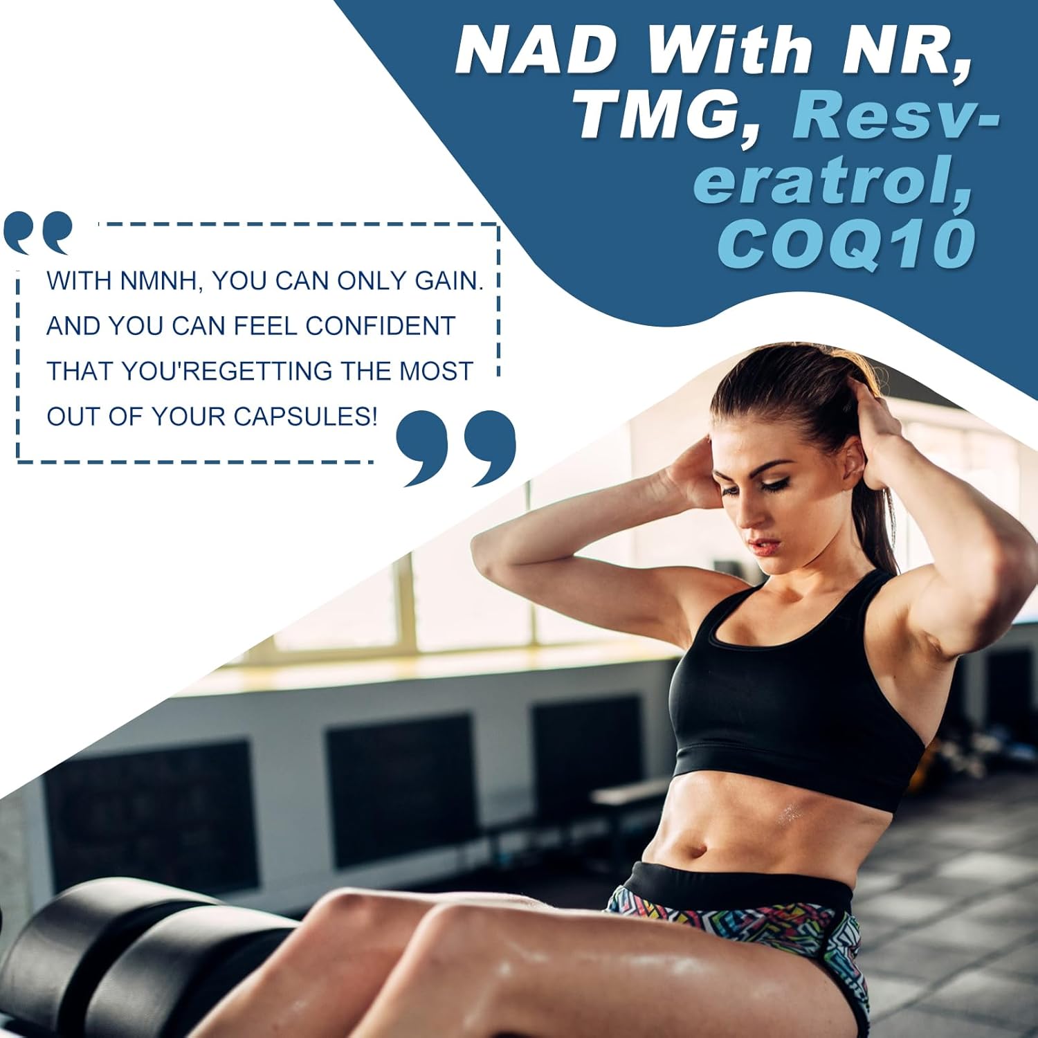 500mg NMNH, NMN Supplement Alternative with NR,