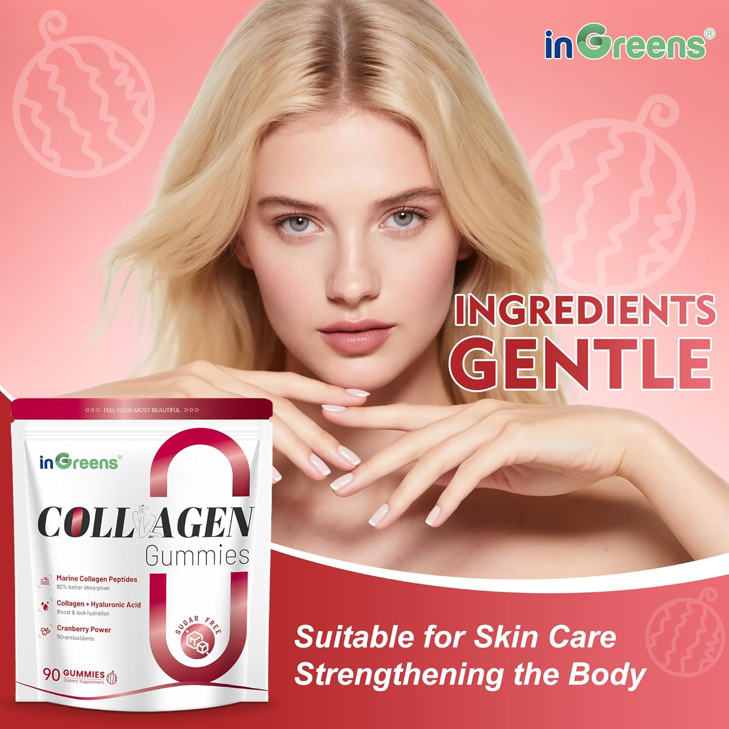 Collagen Peptides Gummies for Women