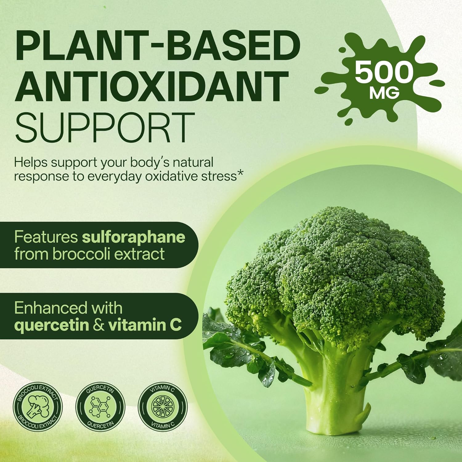 Liposomal Sulforaphane 500mg Supplement