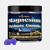 inGreens Magnesium Glycinate Gummies – 141mg, Berry, 120 Count