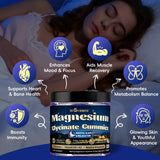inGreens Magnesium Glycinate Gummies – 141mg, Berry, 120 Count