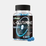 inGreens L-Glutamine Gummies – 1000mg, Lime Grapefruit, 240 Count