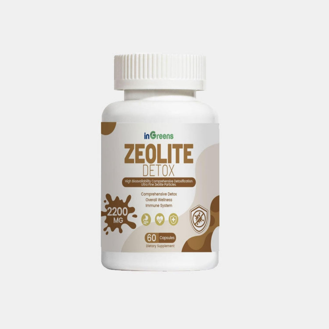 inGreens Zeolite Wellness Capsules – 2200mg, 120 Count