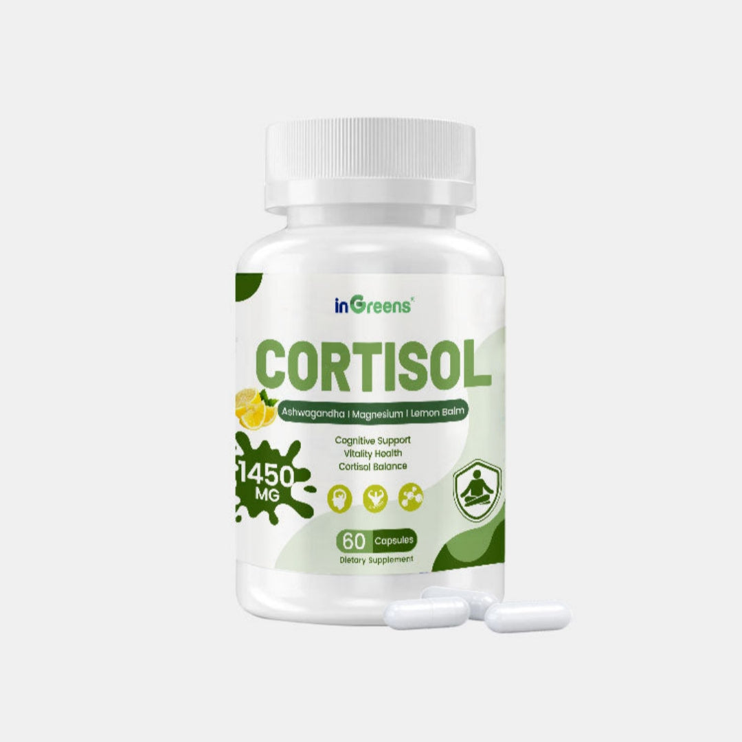 inGreens Cortisol Wellness Complex 15-in-1 – Ashwagandha, L-Theanine & Magnesium