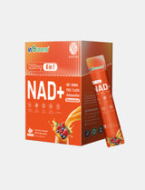 inGreens NAD+ 1200mg Berry Gel | NMNH 400mg, NR 300mg, Trans-Resveratrol 300mg, CoQ10 & PQQ | 30 Gel Packs | Cellular Energy, Anti-Aging & Focus