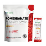 inGreens Pomegranate Powder - Sugar Free Antioxidant Drink Mix | with 40% Ellagic Acid, L-Ergothioneine, Vitamin C & Prebiotic Fiber - 30 Stick Packs