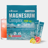inGreens 11-in-1 Magnesium Complex Powder – Grapefruit Lemon, 30 Servings