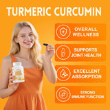 inGreens Liposomal Turmeric 2275mg – 95% Curcumin, Ginger & Black Pepper