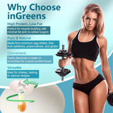 inGreens Dried Egg White Protein Powder – Unflavored, 10oz