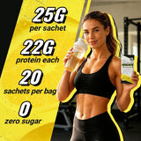 inGreens Clear Whey Protein Isolate – Lemon, 22g Protein, 20 Packets