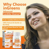 inGreens 11-in-1 Gut & Digestive Wellness – Oregano, Caprylic Acid & Probiotics