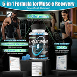 inGreens L-Glutamine Gummies – 1000mg, Lime Grapefruit, 240 Count