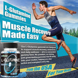 inGreens L-Glutamine Gummies – 1000mg, Lime Grapefruit, 240 Count