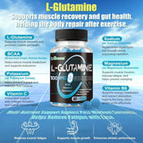 inGreens L-Glutamine Gummies – 1000mg, Lime Grapefruit, 240 Count