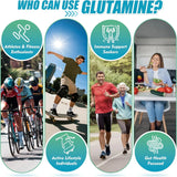inGreens L-Glutamine Gummies – 1000mg, Lime Grapefruit, 240 Count