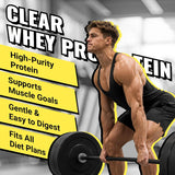 inGreens Clear Protein Isolate Powder - Lemon Flavor | 22g Protein, Sugar Free, 90 Calories - 20 Single Serve Packets