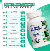 inGreens Liposomal Glutathione 2800mg – Reduced Glutathione, Advanced Absorption