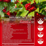 inGreens Kidney Wellness Complex 24 Herbs – Cranberry & Astragalus, 60 Capsules