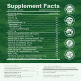 inGreens Super Greens Powder - Natural Flavor | with Collagen, Probiotics, Spirulina, Chlorella - 0 Sugar, 30 Packets