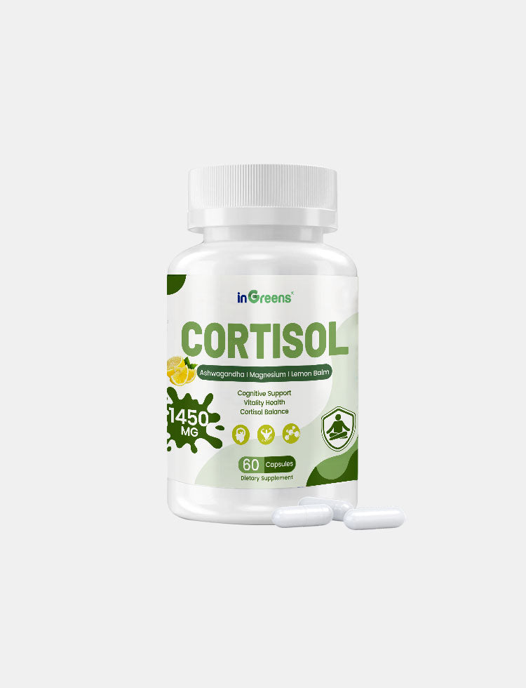 Cortisol Supplement, 15-in-1 Cortisol Wellness Formula with Ashwagandha, L-Theanine & Magnesium, Supports Stress Wellness, Relaxation & Restful Sleep