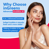 inGreens Urolithin A Complex Softgels – 1000mg, 60 Coun