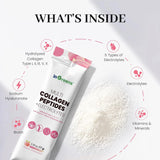 inGreens Multi Collagen Peptides Powder – White Peach, 30 Sticks