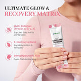 inGreens Multi Collagen Peptides Powder – White Peach, 30 Sticks