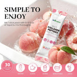 inGreens Multi Collagen Peptides Powder – White Peach, 30 Sticks