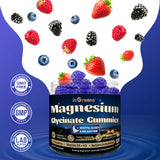 inGreens Magnesium Glycinate Gummies – 141mg, Berry, 120 Count