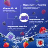 inGreens Magnesium Glycinate Gummies – 141mg, Berry, 120 Count