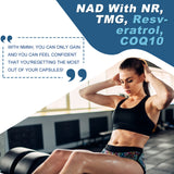 inGreens NMNH 600mg with NR, TMG, Resveratrol & CoQ10 - NAD+ Booster