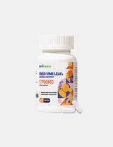 Red Vine Leaf Extract 1700mg & Horse Chestnut Extract Supplement | Supports Vascular Wellness, Skin & Leg Circulation