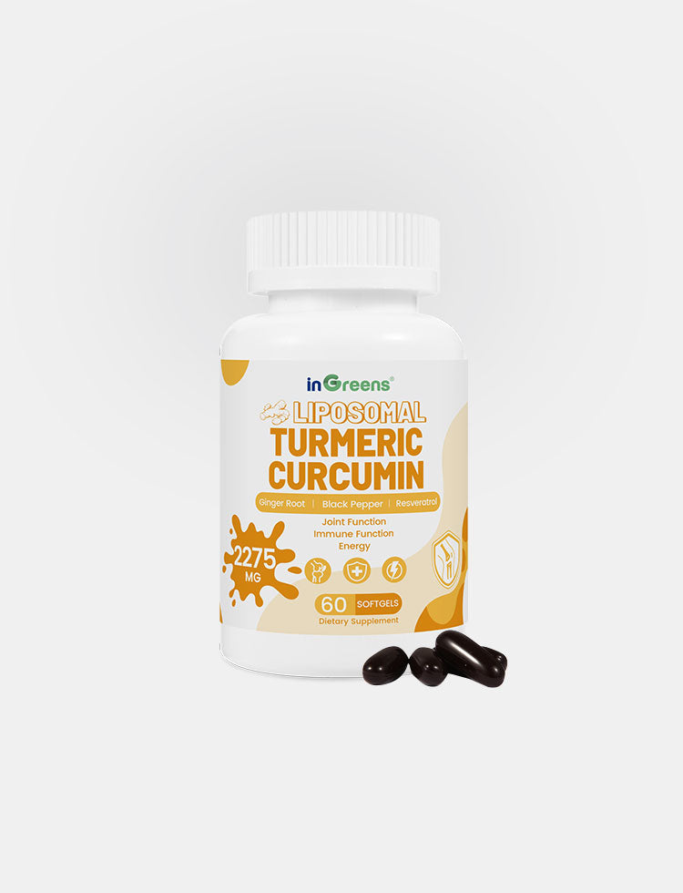 Turmeric Supplement 2275mg, 95% Curcumin, Liposomal Curcumin for Best Absorption, Curcumin Supplement for Joint Support