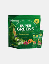 inGreens Super Greens Powder - Natural Flavor | with Collagen, Probiotics, Spirulina, Chlorella - 0 Sugar, 30 Packets