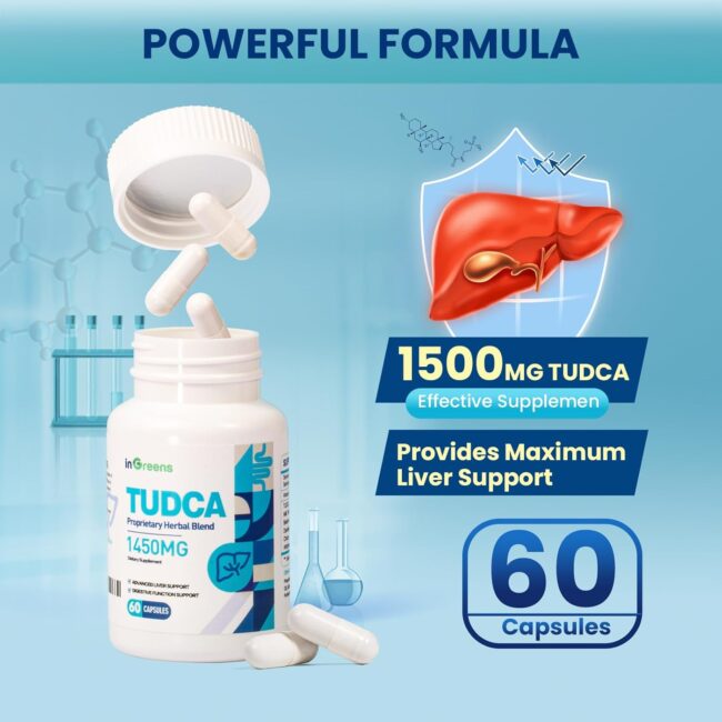 1450MG TUDCA Liver Supplement - Image 5