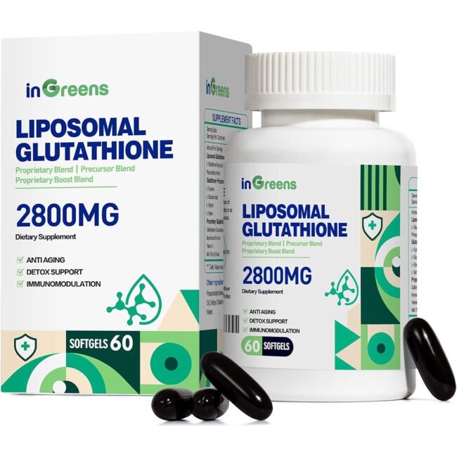 2800 MG Liposomal Glutathione Supplement