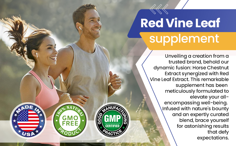 1700mg red vine leaf supplement