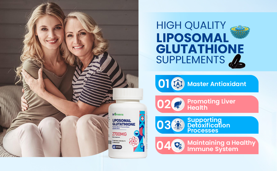 2700mg Liposomal Glutathione