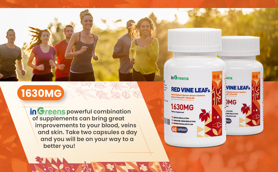 red vine leaf supplement