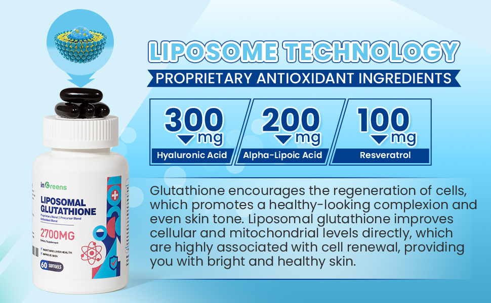 2700mg Liposomal Glutathione