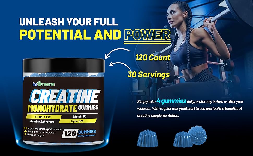 Creatine Monohydrate Gummies