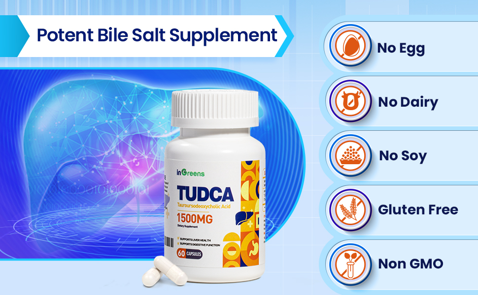 tudca supplement liver cleanse detox repair bile salt