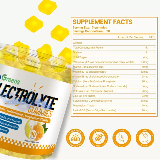 Natural Electrolytes Gummies - Image 2