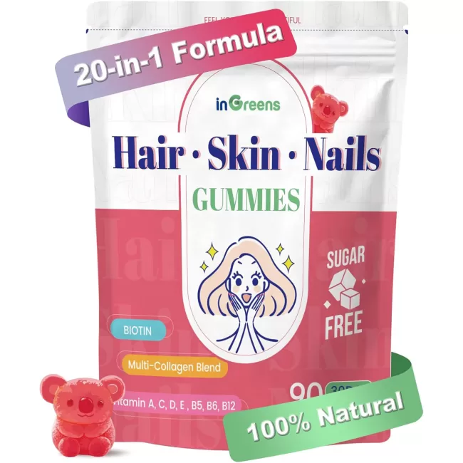 Hair Skin and Nails Gummies