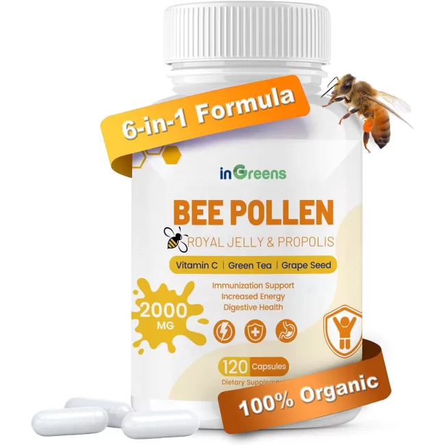 6-in-1 Bee Pollen Supplement