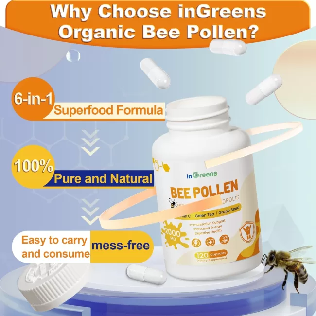 6-in-1 Bee Pollen Supplement - Image 2